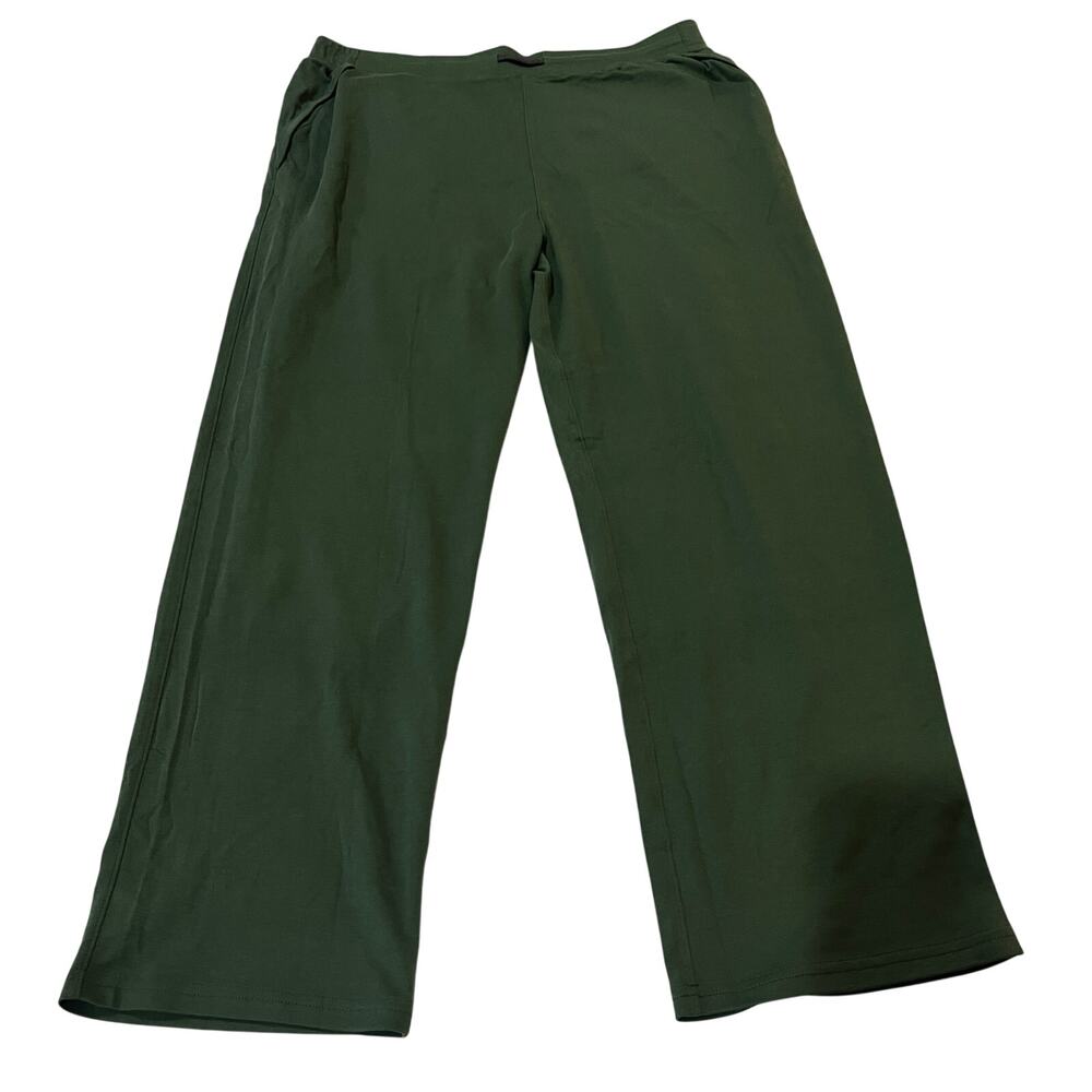 16-66 LAHGO Lunya Men's 100% Pima Cotton Lounge Sleep Pants Green XL